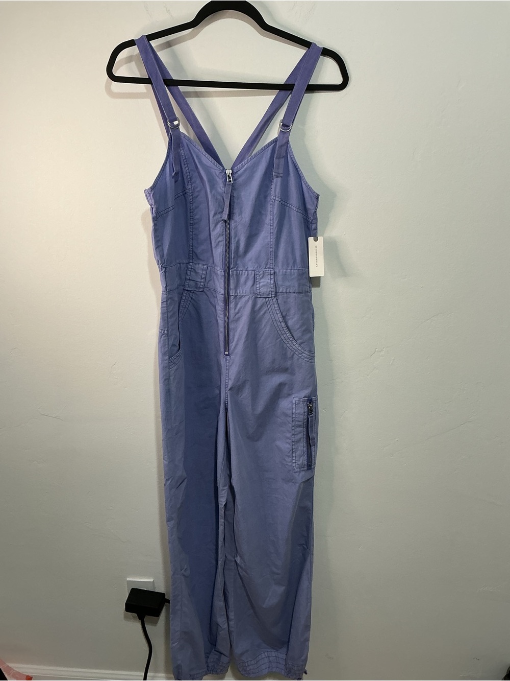 Pilcro Lavender Strappy Jumpsuit